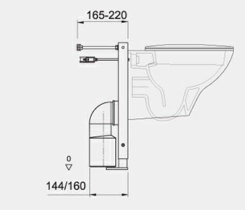 RAK-Ecofix Universal Concealed Pan Support Frame