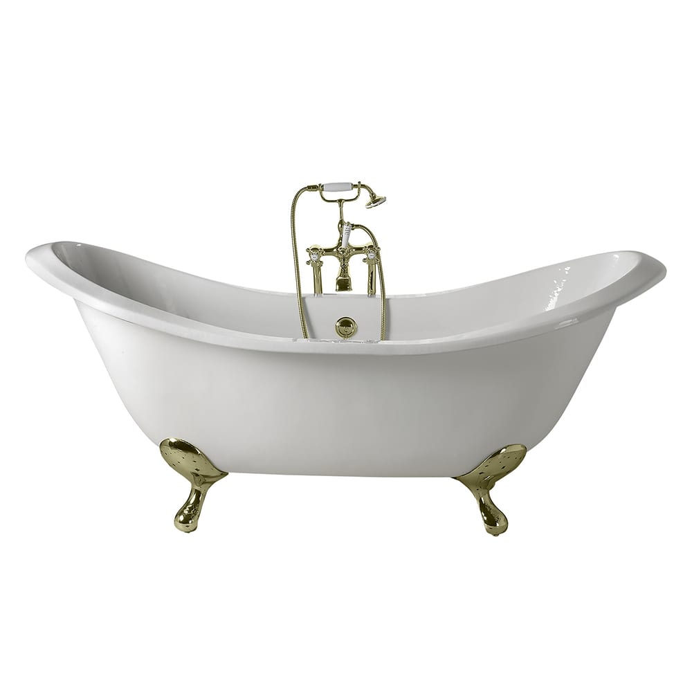 Imperial Sheraton Double Ended Cast Iron Slipper Bath