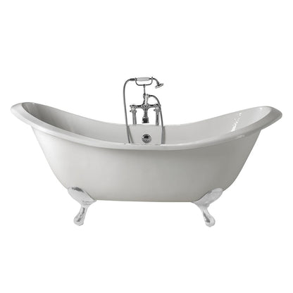 Imperial Sheraton Double Ended Cast Iron Slipper Bath