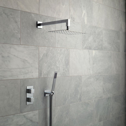 Vado Tablet Notion - 2 Outlet Vertical Thermostatic Shower set and Shower Kit