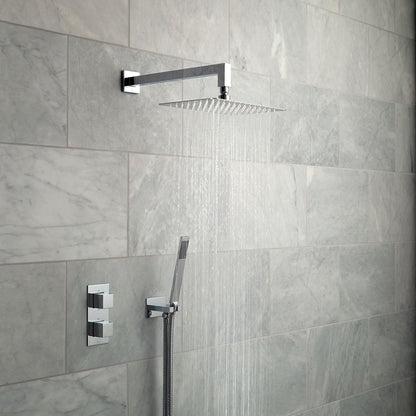 Vado Tablet Notion - 2 Outlet Vertical Thermostatic Shower set and Shower Kit