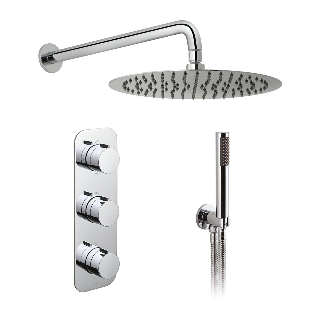 Vado Tablet Altitude - 2 Outlet Thermostatic Shower Set