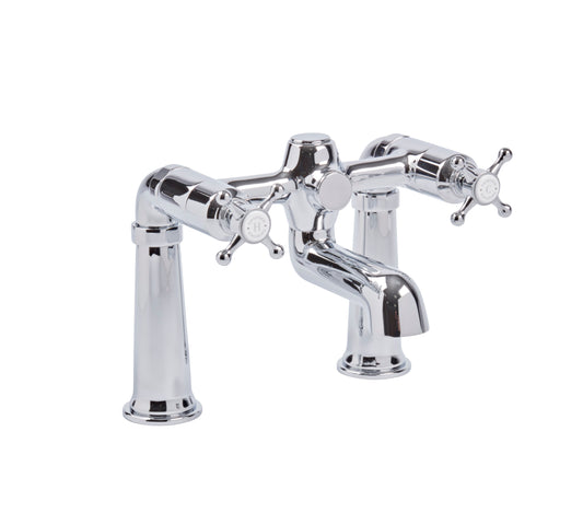 Tavistock Ashmore Pillar Mounted Bath Filler - Chrome