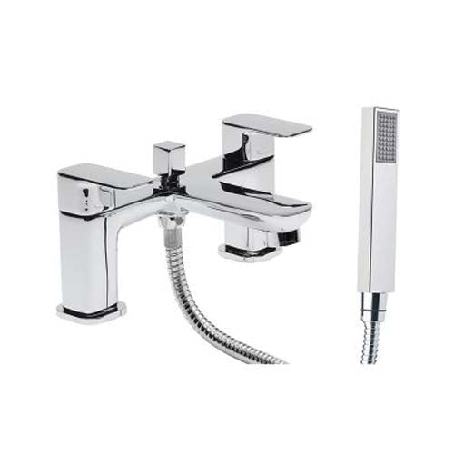 Tavistock Haze Deck Mounted Bath Shower Mixer