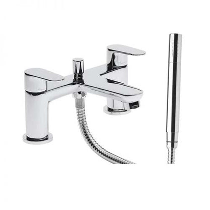 Tavistock Zero Deck Mounted Bath Shower Mixer