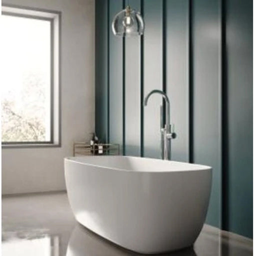 Hudson Reed Bella Freestanding Bath with Push Button Waste