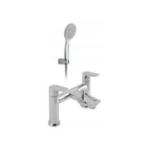 Vado Photon 2 Hole Bath Shower Mixer with Shower Kit