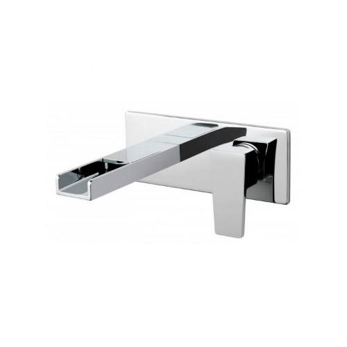 Vado Synergie 2 Hole Wall Mounted Single Lever Basin Mixer