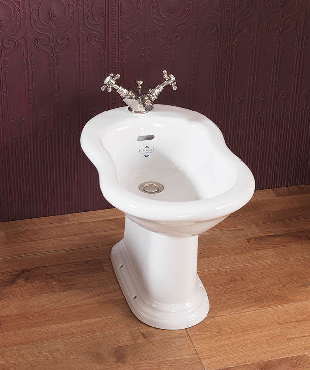 Silverdale Victorian Freestanding Bidet - 1 Tap Hole