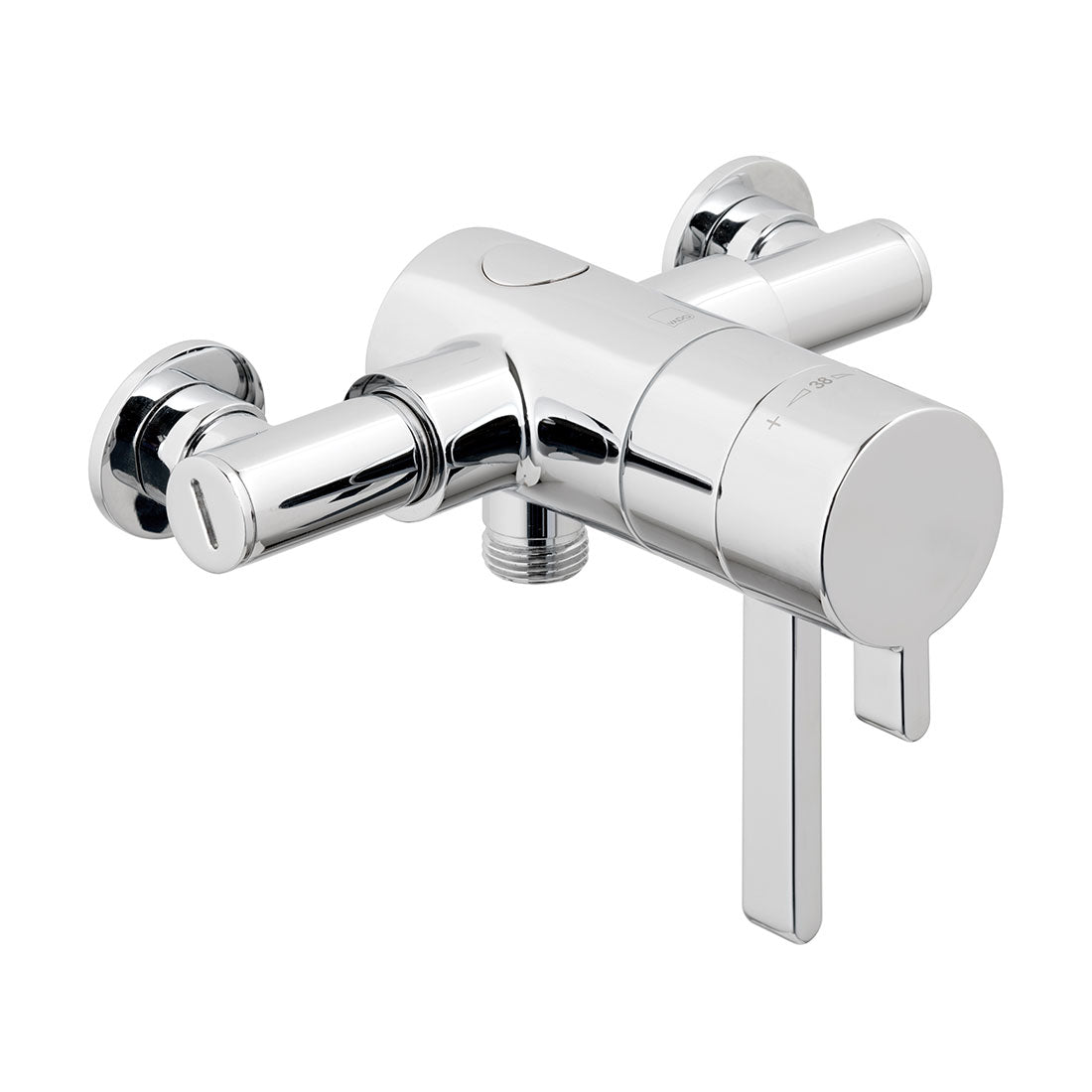 Vado Celsius Exposed Thermostatic Mini Concentric Shower Valve 1/2"