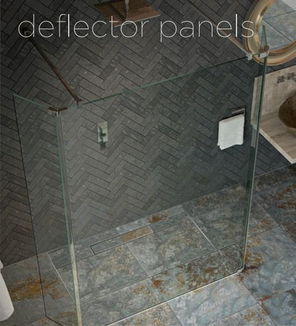 Kudos 8mm Ultimate Flat Panel Walk-In Shower enclosures