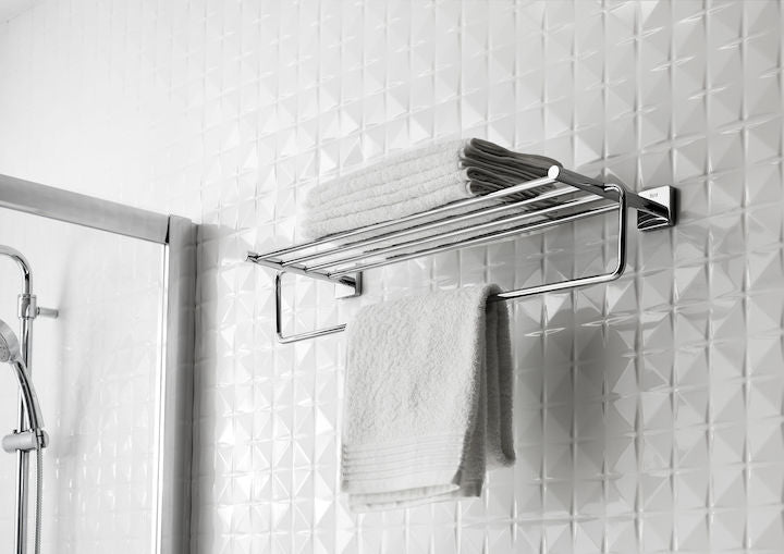 Roca Victoria Towel Rack with towel rail