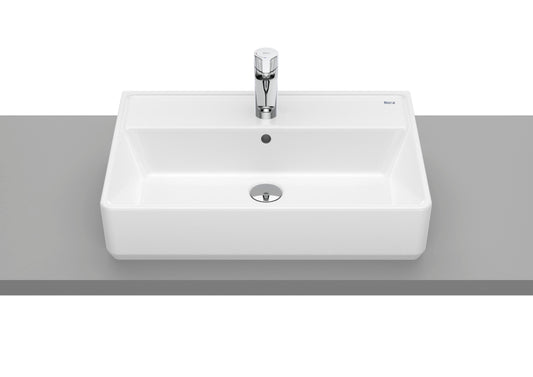 Roca The Gap On Countertop Basin - White