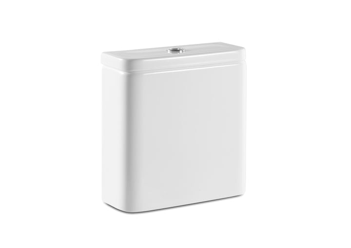Roca The Gap Close Coupled Rimless Open Back WC with dual outlet