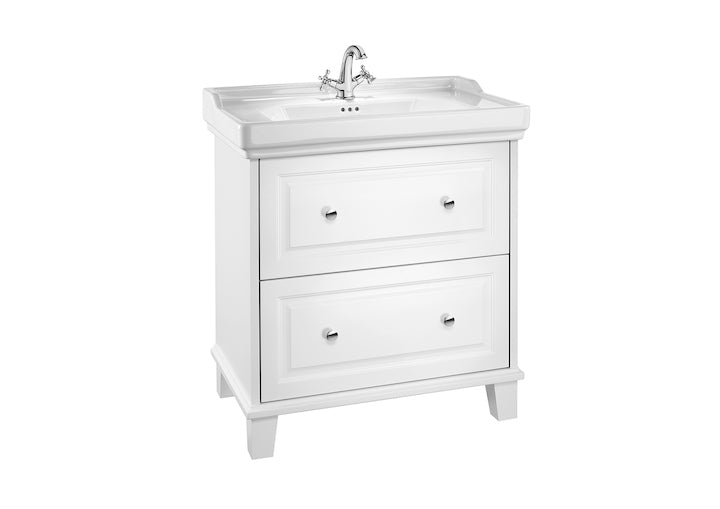 Roca Carmen 800mm 2 Drawer Vanity Unit and Basin