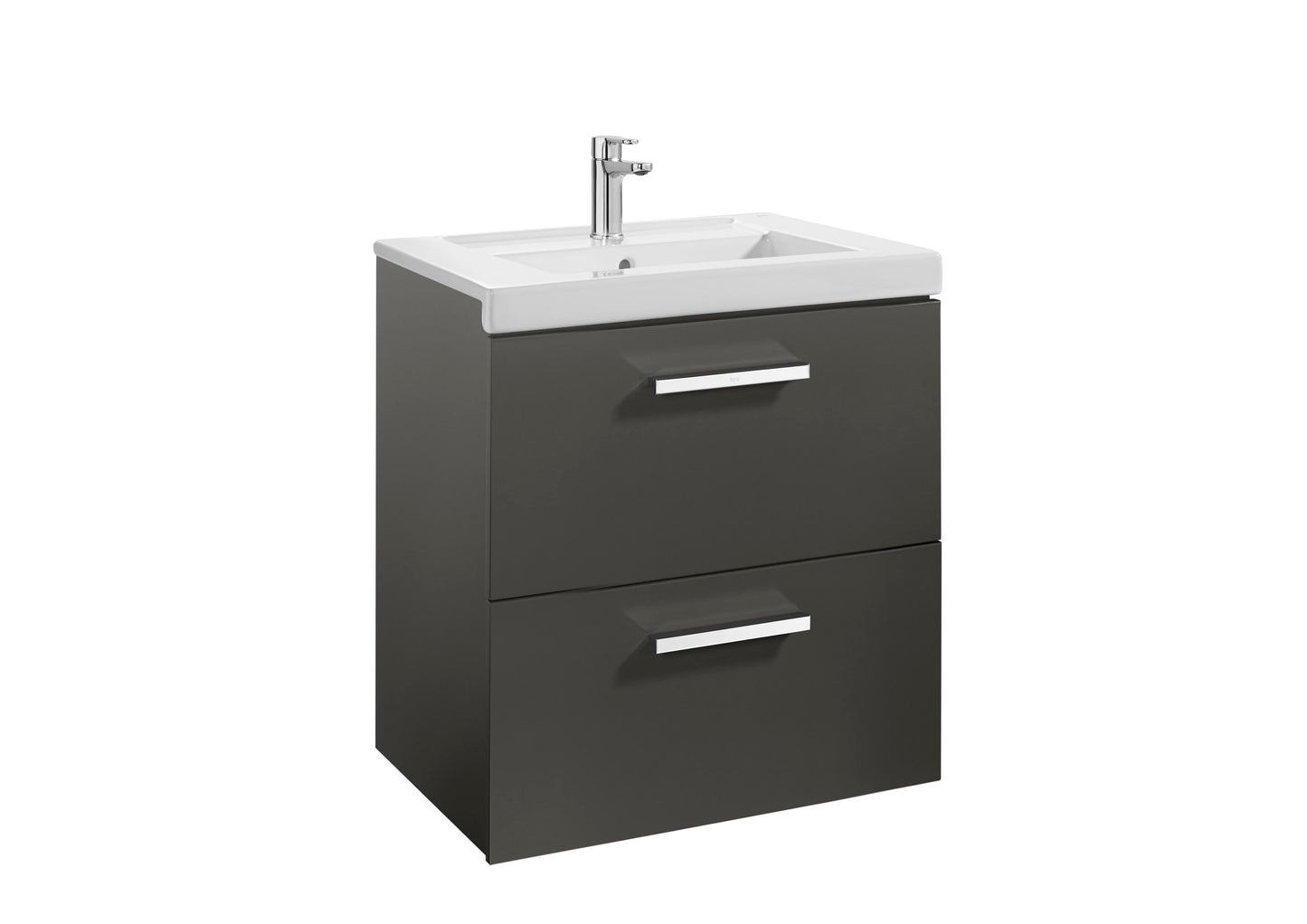 Roca Prisma 2-Drawers Base Basin Unit