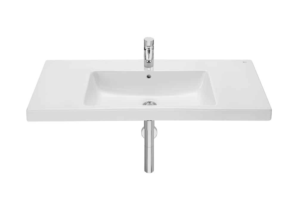 Roca The Gap Wall-hung/Vanity Basin - White