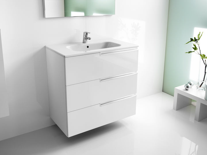 Roca Victoria-N Square Wall Hung/Vanity Basin