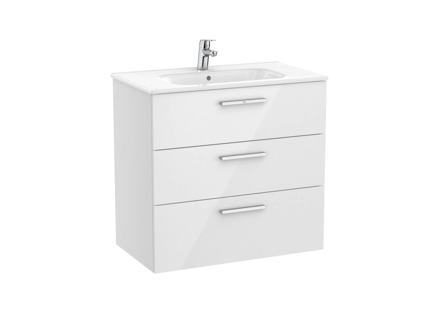 Roca New Victoria 3 Drawers Vanity Unit with Basin