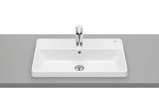 Roca The Gap In-Countertop Basin - White