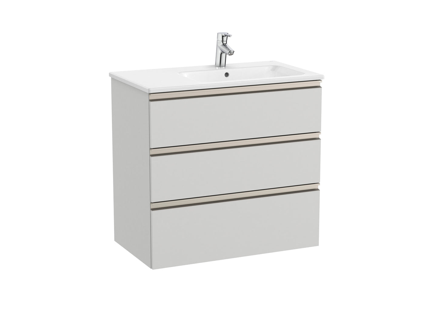 Roca The Gap 3 Drawers Vanity Unit with Basin