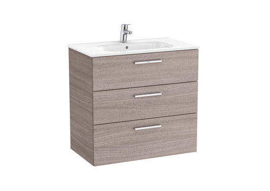 Roca New Victoria 3 Drawers Vanity Unit with Basin