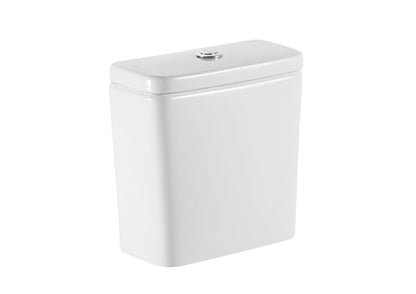 Roca Debba Round Rimless Close Coupled Toilet - Open Back