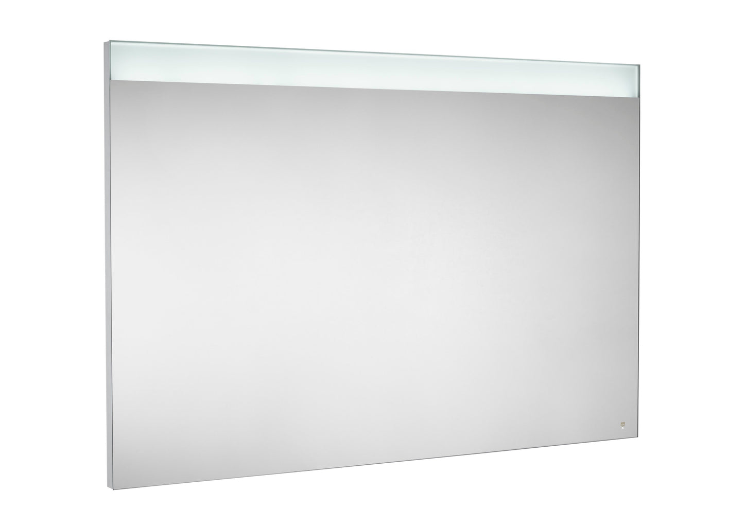 Roca Prisma Comfort Mirror with lower LED lighting and demister device