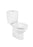 Roca Laura Eco Close Coupled Open Back Toilet with horizontal outlet