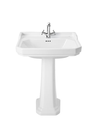 Roca Carmen Wall Hung Basin and Pedestal