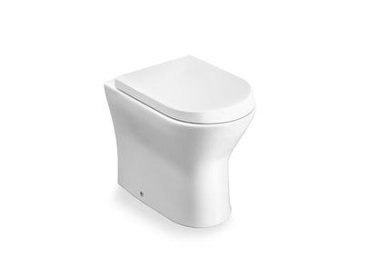 Roca Nexo Back to Wall Toilet and Seat - White