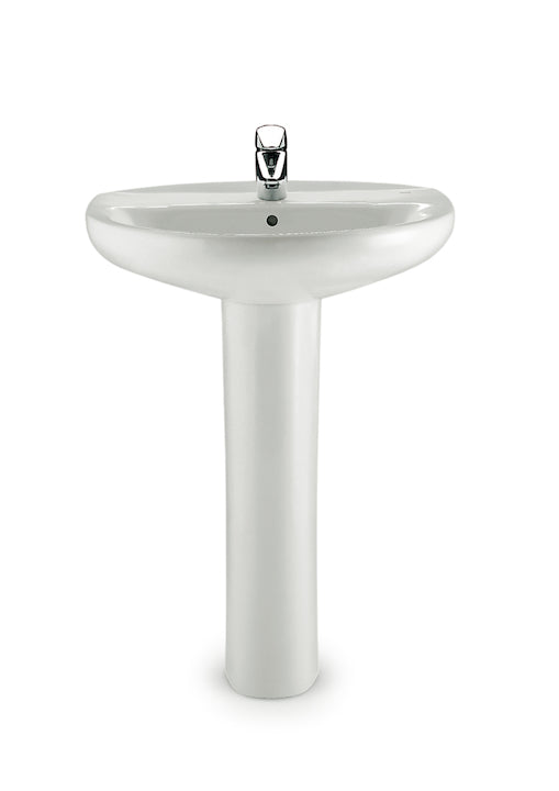 Roca Laura Round Basin With Pedestal