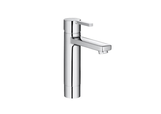 Roca Naia Medium Plus Height Basin Mixer With 1/2" Flexible Tails