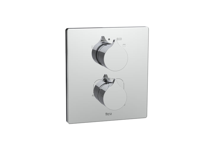 Roca Insignia Built-In 2-Way Thermostatic Shower Mixer