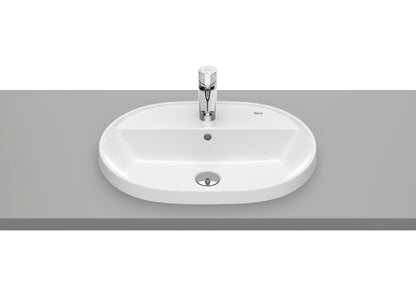 Roca The Gap In-Countertop Basin - White