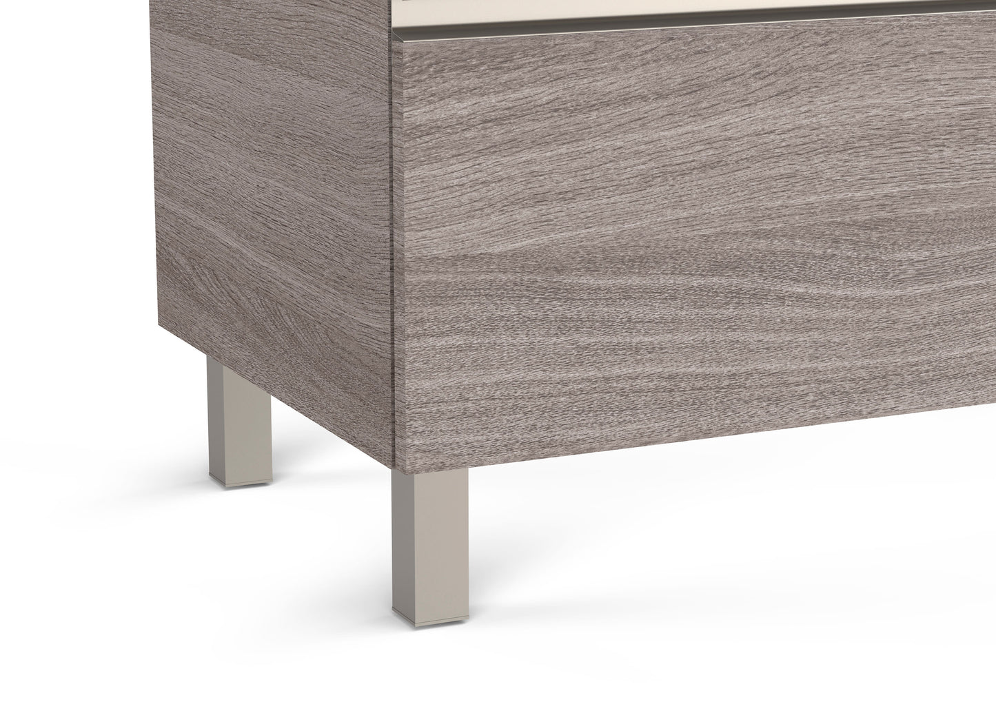 Roca The Gap set of 4 Furniture feet for 3 drawer vanity unit