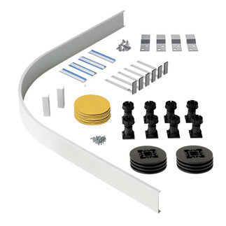 Ideal Standard Simplicity Low Profile Quadrant Flat Top Tray & Waste