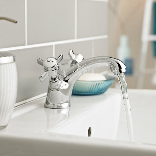 Kartell Klassique Mono Basin Mixer Tap Chrome