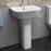 Kartell Project 530mm Basin and Pedestal - White