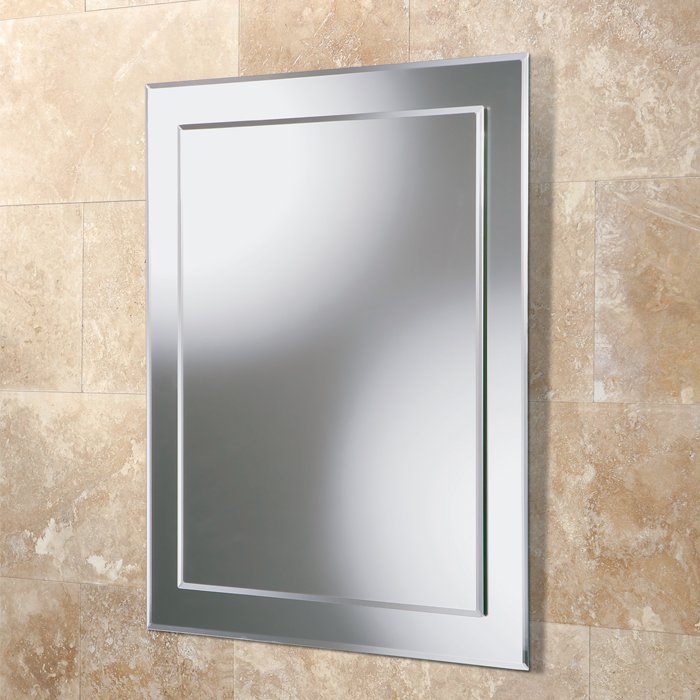 HiB Linus Non-Illuminated Rectangular Bathroom Mirror