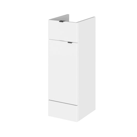 Hudson Reed Single Fitted Full Depth 300mm 1-Door 1-Drawer Line Unit