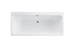 Carron Profile 1600 x 800mm Double Ended Bath
