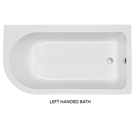 Carron Status 1550 x 850 Corner Shower Bath