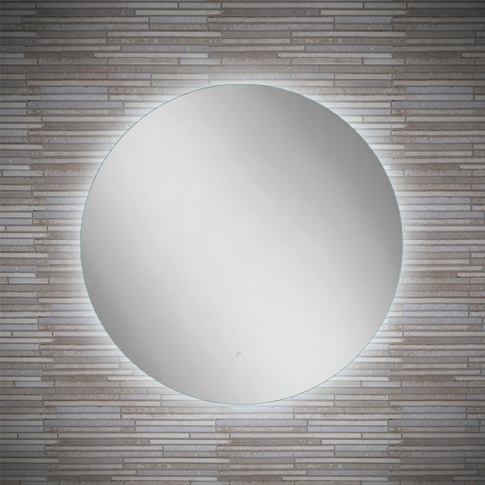 HiB Theme Illuminated Round Wall Mounting LED Mirror