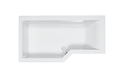 Carron Urban Edge 1575 x 700-850mm Shower Bath