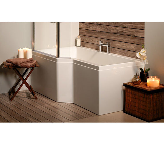 Carron Urban Edge 1575 x 700-850mm Shower Bath