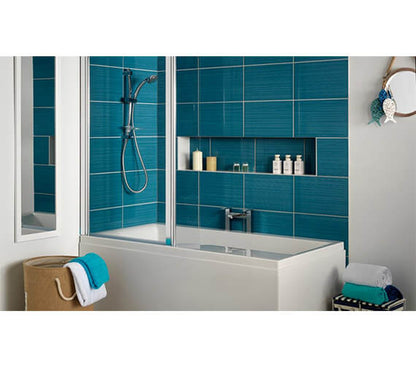 Carron Urban Carronite Swing 1575 x 850 Shower Bath