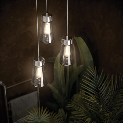 HiB Summit Glass Pendant Retro styled LED lamp Light